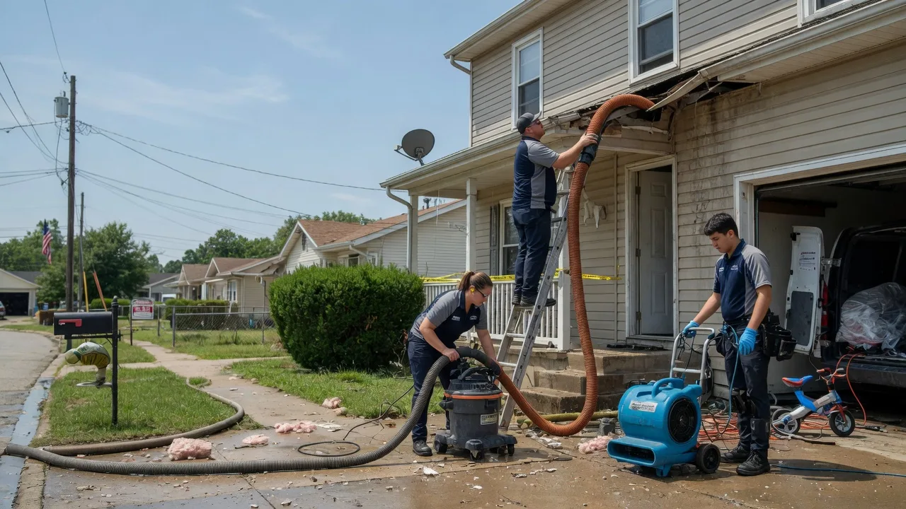 Water Damage Restoration in Fries, VA near me